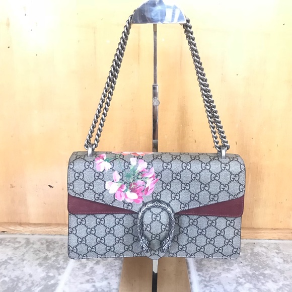 SOLD GUCCI Dionysus GG Blooms Small Chain Bag - Picture 3 of 8